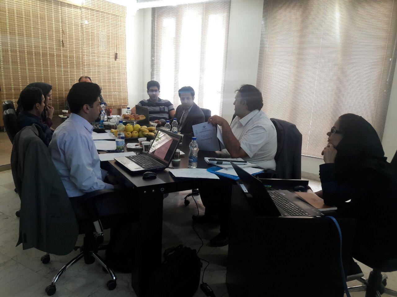 جلسه تدوین استاندارد جلسه تدوین استاندارد نشیمنگاه